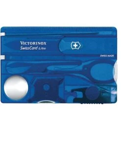 Victorinox SwissCard Lite Sapphire Transluscent
