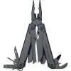 Leatherman Surge Black Oxide Multi- Tool, Cap Crimper/ Black With Leather S