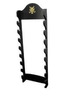Knife Depot 8 Piece Wooden Wall Sword Display