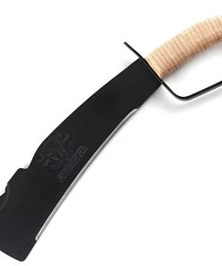 Woodman's Pal Premium Plus Machete W/ Treated Leather Sheath & Stone, Made In USA