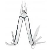 Leatherman Kick Standard Stainless Finish W/ Removable Clip And Screw Leath