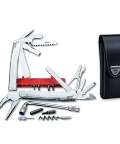 Victorinox SwissTool Spirit With Leather Pouch