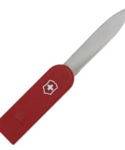 Victorinox SwissCard Knife Replacement, Small Blade With Red Handle And Silver Shield