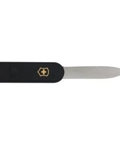 Victorinox SwissCard Replacement Knife, Black Handle & Gold Shield