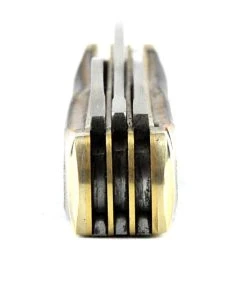 Schrade Old Timer 69OT Premium Trapper 3 Blades, Saw, Gut Hook, & Clip Point