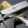 Kanetsune Sommelier Knife Cork Screw Black AUS-8 Stainless Steel Black, Lin