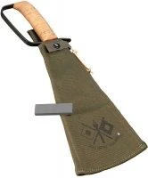 Woodman's Pal Premium Machete With Canvas Sheath And Stone Set,284-CSS