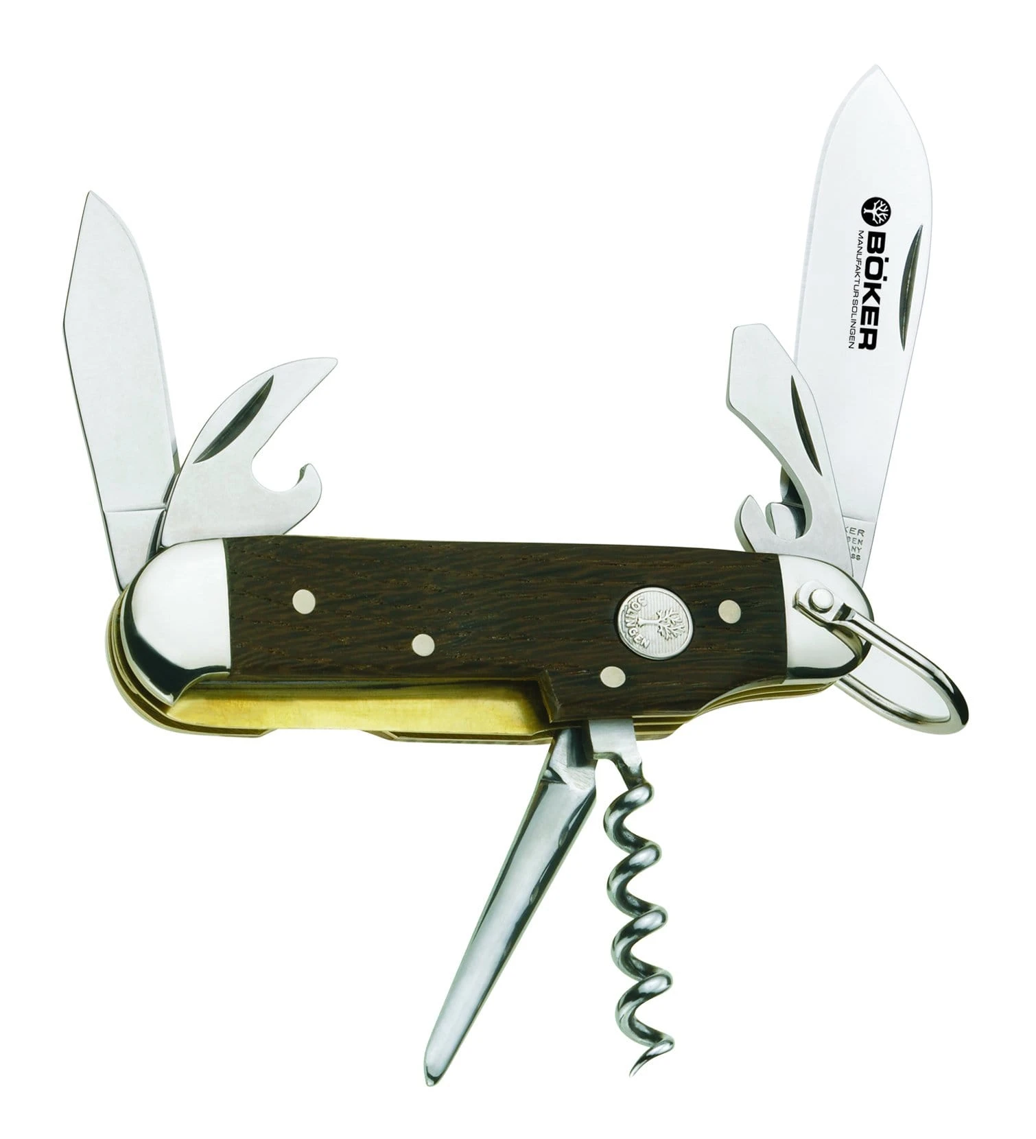 Boker Camp Knife Smoked Oak 1 Boker Camp Knife Smoked Oak