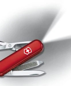 Victorinox SwissLite Swiss Army Knife, Red