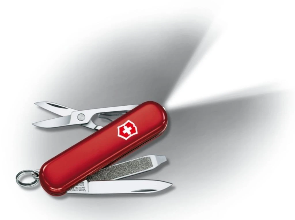 Victorinox SwissLite Swiss Army Knife, Red 1 Victorinox SwissLite Swiss Army Knife, Red