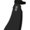 SOG Knives SOGfari Bolo Machete, Black Kraton Handle, Black Drop Point