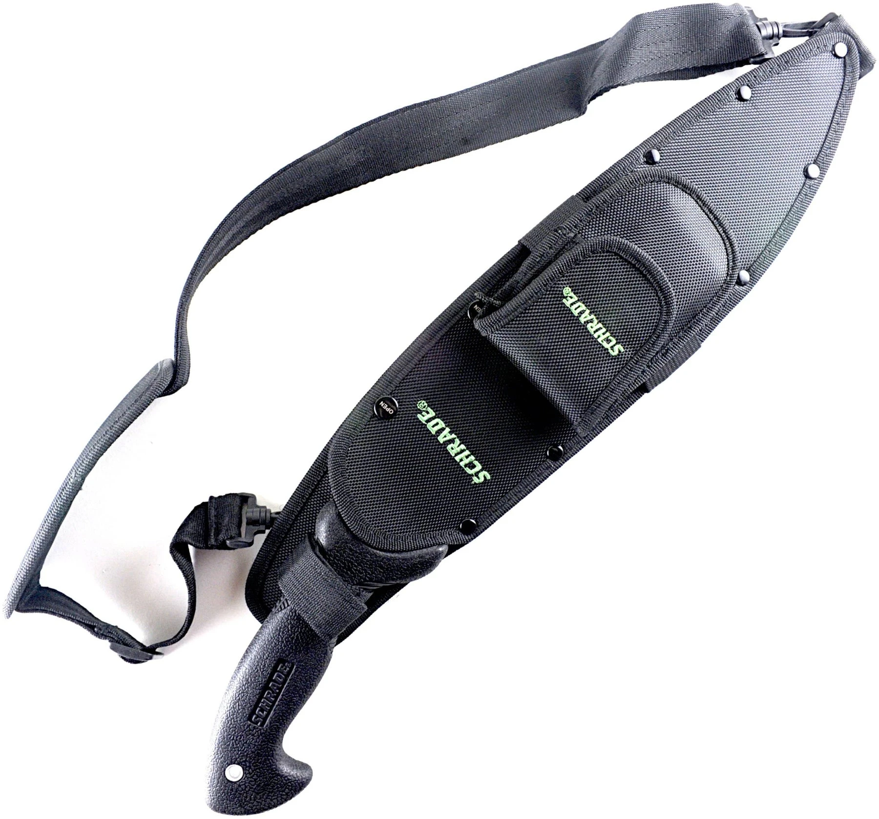 Schrade SCHBOLO Bolo Machete W/Sheath, Fire Starter, & Sharpening Stone - Image 10