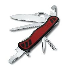 Victorinox One-Hand Forester Swiss Army Knife, Red/Black
