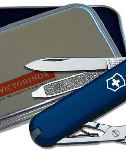 Victorinox Swiss Army Classic SD Cobalt Blue In Gift Tin