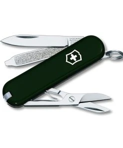 Victorinox Swiss Army Classic Knife, Hunter Green