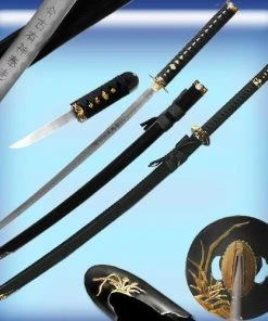 Knife Depot Runouni Orchid Samurai Katana Sword W/ Concealed Tanto