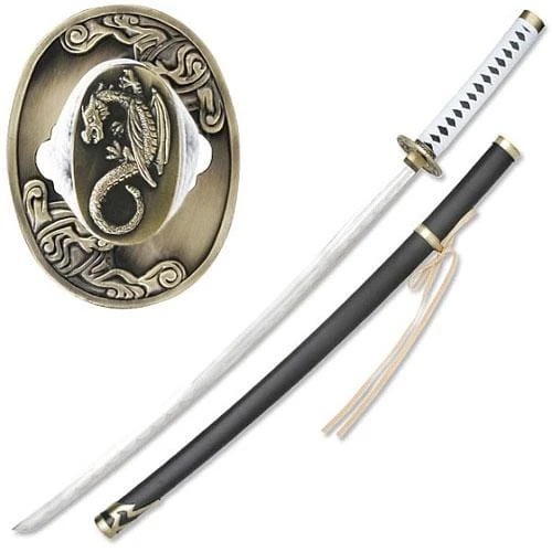 Knife Depot Dragon Guardian Samurai Sword W/ White Ito