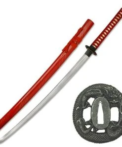 Knife Depot Full Tang Construction Special Classic Katana Sword - Red