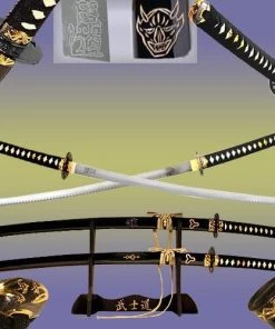 Knife Depot Kill Bill Sword Set, Demon & Bride, Gold Edition