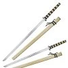 Knife Depot Training Wood Sword W/ Aluminum Blade And Black Cord Wrapped Handle