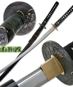 Knife Depot Bushido Musashi - Kyuba No Michi Full Tang Sword - Black Saya
