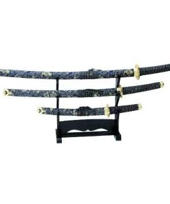Knife Depot Designer Hardwood Katana 3-Piece Set"