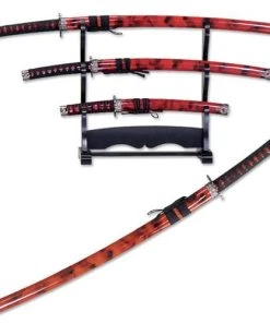 Knife Depot Designer Hardwood Katana 3-Piece Set