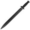United Cutlery Jungle Toothpick Machete, Black Handle & Blade W/Sheath