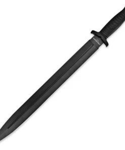 United Cutlery Jungle Toothpick Machete, Black Handle & Blade W/Sheath