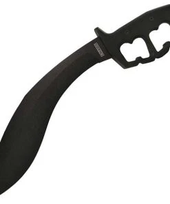 Cold Steel Knives Cold Steel Chaos Kukri, Black Aluminum Handle, Black Plain W/Sheath