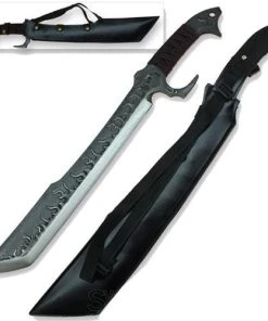 Knife Depot Flame Breeder Cast Iron Fire Cleaver Demon War Machete Sword