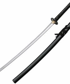 Boker 05ZS9126 Akito, Black Handle With Lacquered Wooden Scabbard