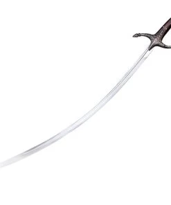 Cold Steel Knives Scimitar, Rosewood Handle, Carbon Blade W/Leather Scabbard