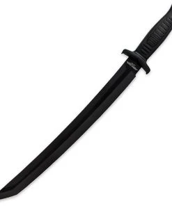 United Cutlery Combat Commander Jungle Tanto Machete, Black Handle & Blade