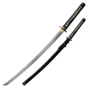 Cold Steel Knives Gold Lion Katana, Ray Skin Handle, Damascus Blade W/Scabbard 1 Cold Steel Knives Gold Lion Katana, Ray Skin Handle, Damascus Blade W/Scabbard