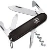 Victorinox Spartan Swiss Army Knife Multitool, Black, 12 Tool, 3.6" Closed - 53153
