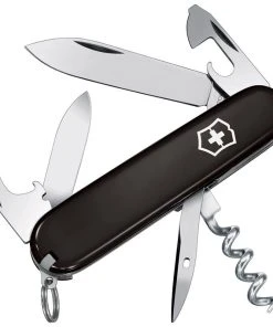 Victorinox Spartan Swiss Army Knife Multitool, Black, 12 Tool, 3.6" Closed - 53153