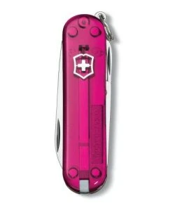 Alternative view of Victorinox Classic SD Swiss Army Knife, Translucent Pink, 58mm