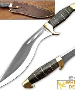 White Deer D2 Steel Extreme Duty Jungle Kukri Knife