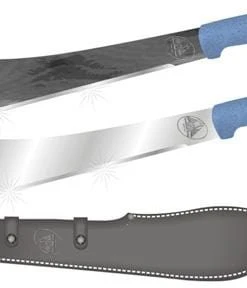 Condor Tool And Knife Condor Bolo Machete With Black Finish And Leather Sheath