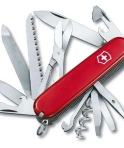 Victorinox Ranger Swiss Army Knife, 3.5" Red Handles, 21 Functions - 1.3763-X3