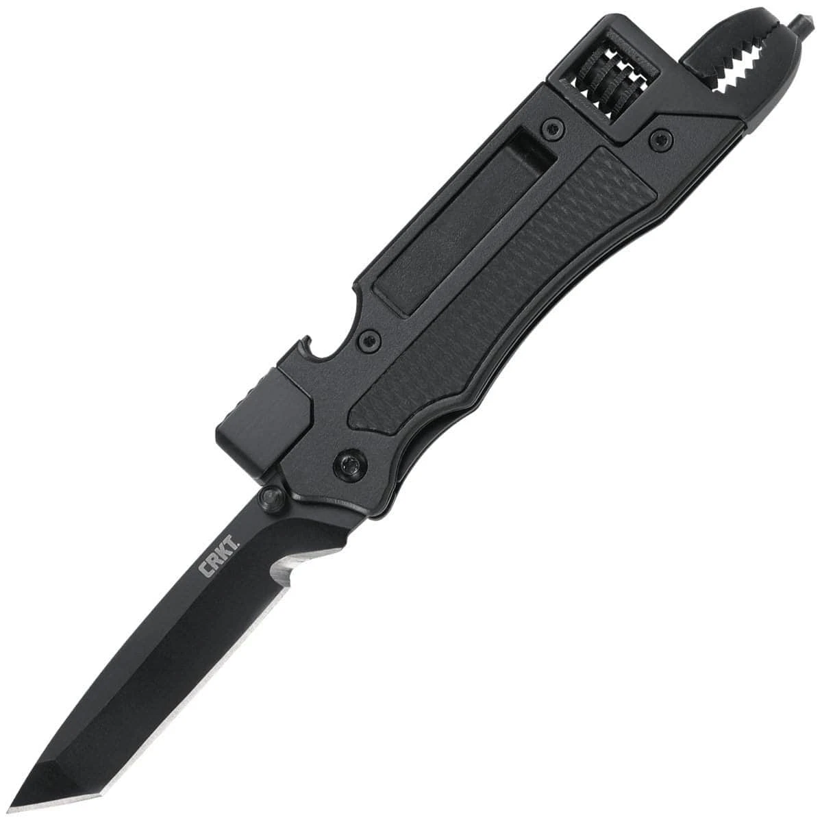 Columbia River (CRKT) CRKT Septimo Multi-Tool, 2.86" Blade, Aluminum Handle With GFN Inlay - 7051