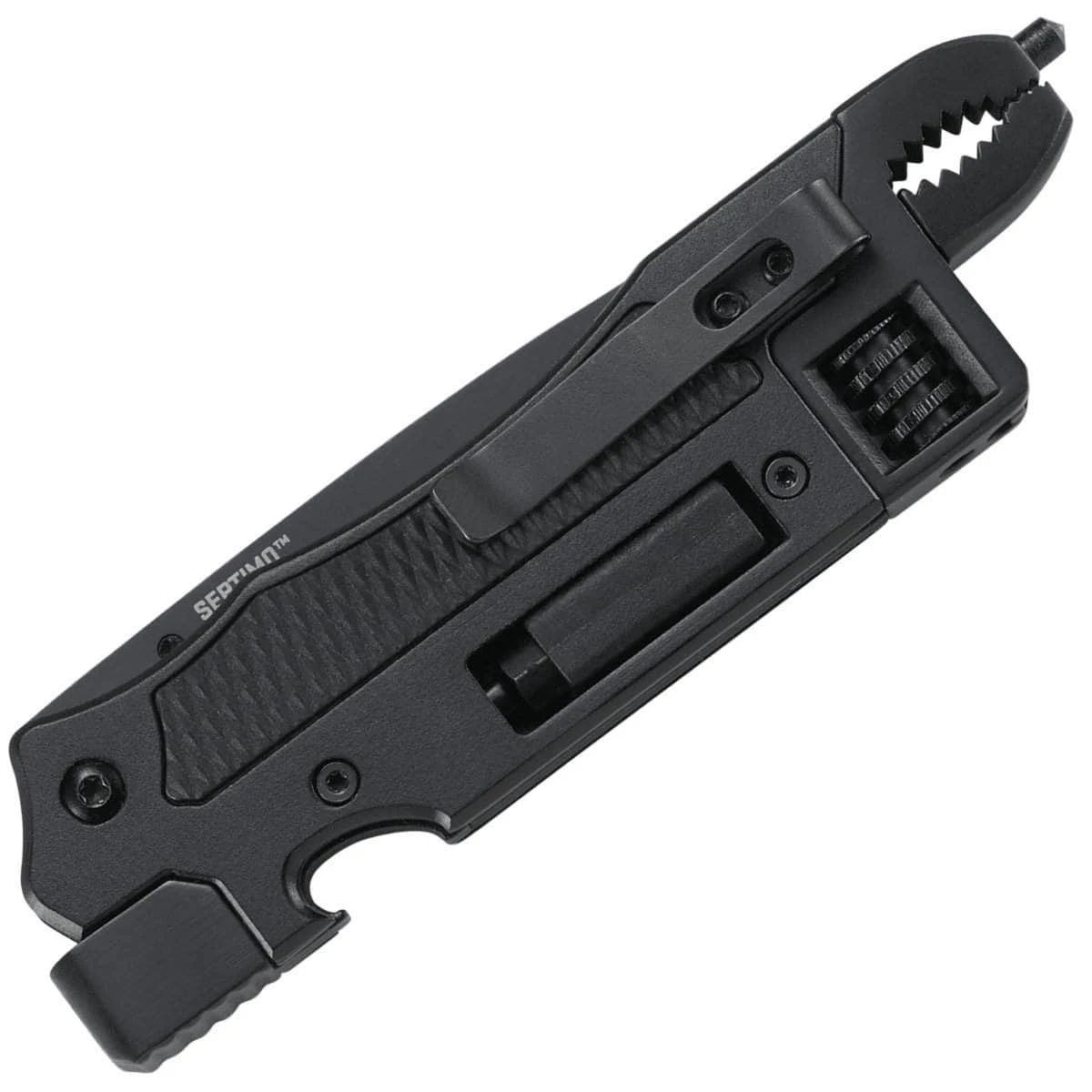 Columbia River (CRKT) CRKT Septimo Multi-Tool, 2.86" Blade, Aluminum Handle With GFN Inlay - 7051 - Image 2