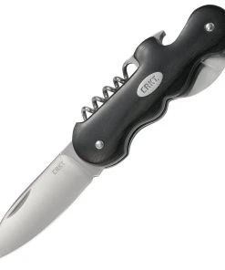 Columbia River (CRKT) CRKT Triple Play Multitool, 2.51" Slip Joint Blade, Pakkawood Handle - 6925