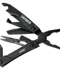Gerber Dime Micro Tool, Black, 12 Functions - 30-000469