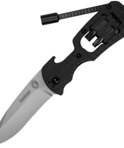 Kershaw Knives Kershaw Select Fire Multitool Knife, 3.4" Bead-Blasted Blade, Bit Set - 1920