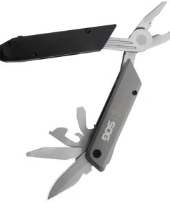 SOG Knives SOG Baton Q4 Multi-tool, 5.8" Overall Length, 10 Functions - ID1031-CP
