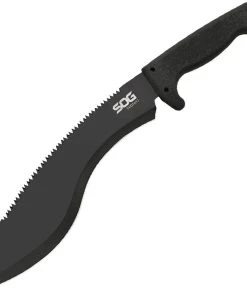 SOG Knives SOGfari Kukri Machete, Black