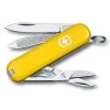 Victorinox Classic SD Swiss Army Knife, Yellow Cellidor Scales, 7 Functions