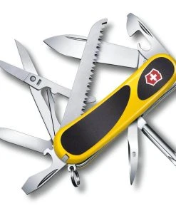 Victorinox Swiss Army EvoGrip 18, 85mm, 15 Tools, Yellow/Black - 2.4913.SC8